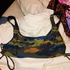 New small army bikini top